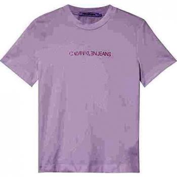 Camiseta Calvin Klein Jeans Shrunken INSTITUTIONAL para mujer, talla S