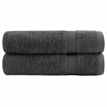 Serviettes de bain Solund anthracite vidaXL