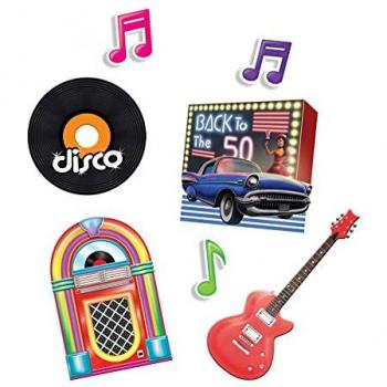 Decoração Disco Era Dourada