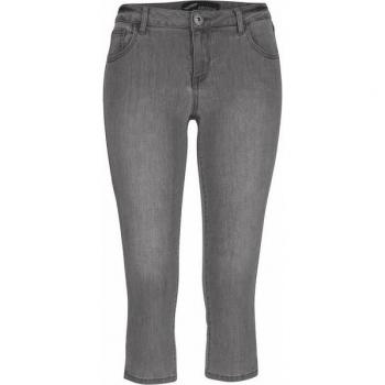 Arizona Caprijeans Ultra‑Stretch 42N – Damen Denim, extra enger Passform, stylischer Beinabschluss mit Schlitz