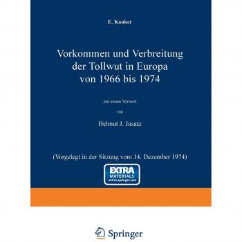 Vorkommen und Verbreitung der Tollwut in Europa von 1966