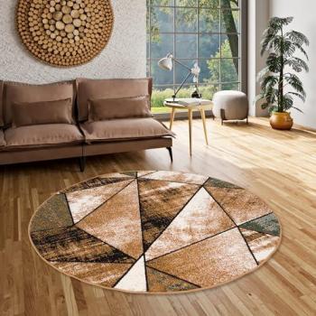 Pergamon Rundteppich „Brilliant Magic“ – 120 × 120 cm, 6 mm hoch