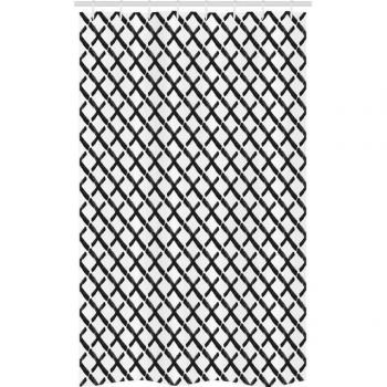 Abakuhaus Brushstroke Badezimmerdeko – Duschvorhang mit Haken (120 × 180 cm)
