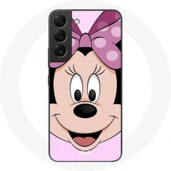 Protezione Samsung Galaxy S21 FE Minnie Mouse Disegno Animato Rosa