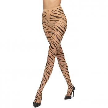 Wolford Small Fairly Light Black Tiger Leggings