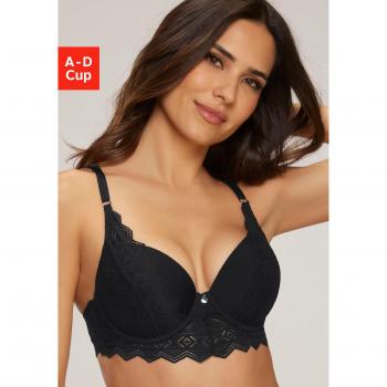 S.Oliver BH „Romane“ – Transparente Spitze & Bügel‑Design, Größe 70 D
