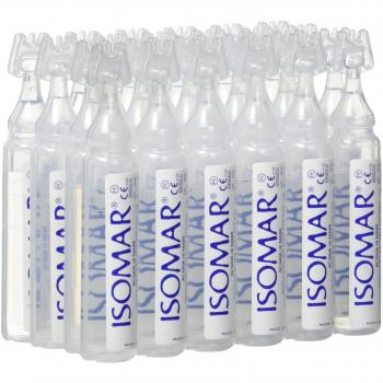 Isomar soluzione isotonica acqua mare igiene quotidiana 24 flaconcini monodose 5 ml
