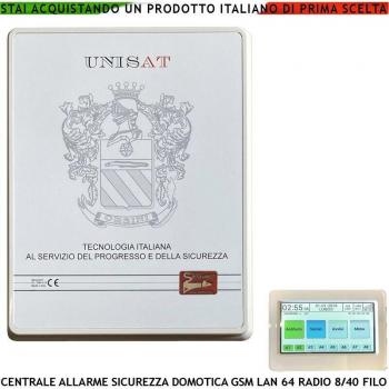 Centrale Antifurto Programmabile 64 Zone