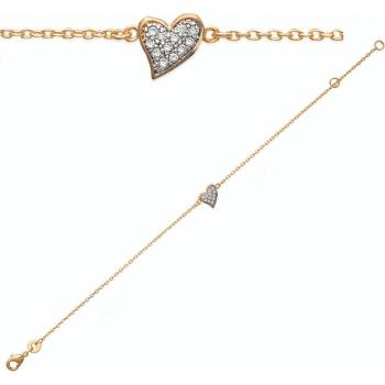 Pulsera Dorada 'Love'