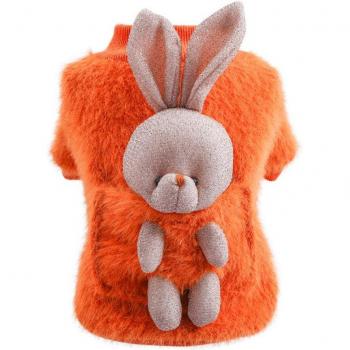 Vêtements mignons pour animaux, pull épais en peluche
