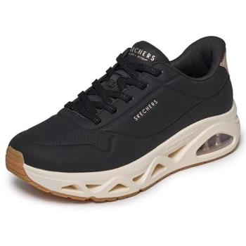 Skechers Women's Slip‑In Uno Glide Step Air Shoe – Black, US 5