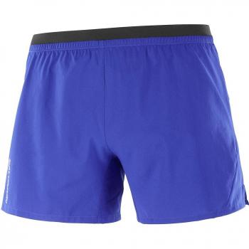 Short de hombre Salomon Cross 5 azul eléctrico XXL