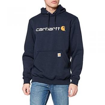 Sudadera Carhartt con Capucha y Logo Azul