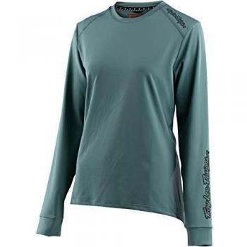 Troy Lee Designs Maglietta Donna Lilium Ciclo BMX a Maniche Lunghe Dusk/Large