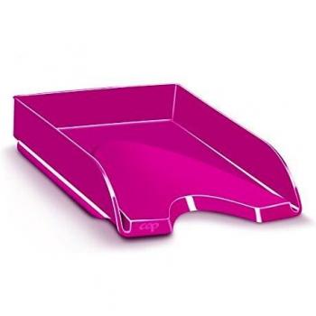 Corbeille à courrier Gloss Rose