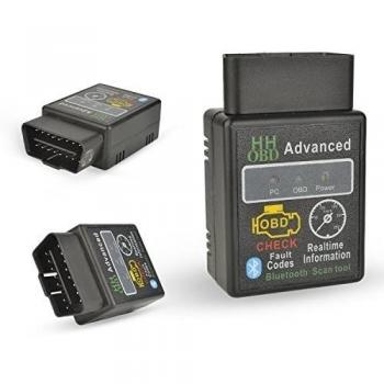 DiagnósticaCar OBDII Bluetooth Mini Sensor de Vehículo