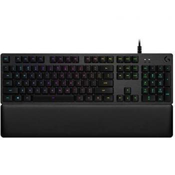 Logitech G513 mechanische Tastatur, GX-Brown Switches, RGB, USB-Durchschleife, Memory Foam