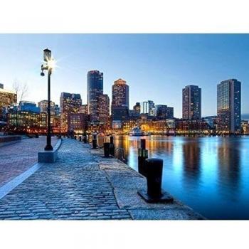 Poster Photo Boston Embankment – 1 part – 180x127 cm