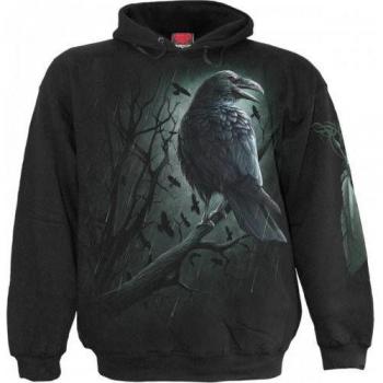Spiral Direct Unisex Shadow Raven Hoodie XXL
