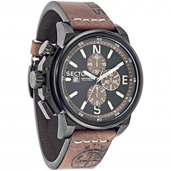 SECTOR Orologio Cronografo Uomo 450 – Quarzo e Pelle
