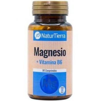 Magnesio + Vitamina B6, 90 comprimidos. NaturTierra