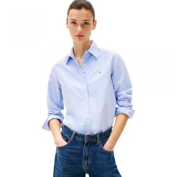 Chemise Oxford à coupe détendue Mid Blue 44