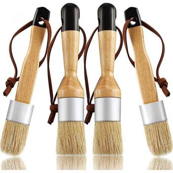 Juego de Pinceles Versátiles Tiza/Cera 4 Pack