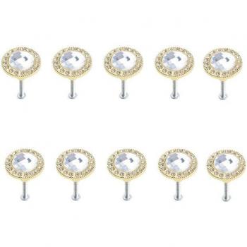 Boutons diamants pour placard – pack 10