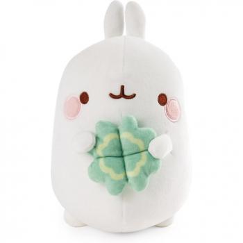 Peluche Molang NICI con trébol 48 cm