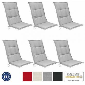 Cuscini per Sedia Reclinabile ed Esterni 120x50x6cm