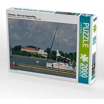 Calvendo Chiemsee‑Segel‑Puzzel – 2 000 Stück, 90 × 67 cm