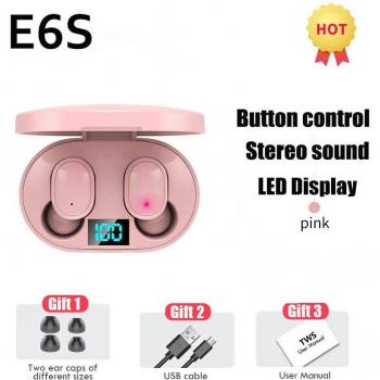 TWS E6S A6Lite Bluetooth Earbuds for Smartphone