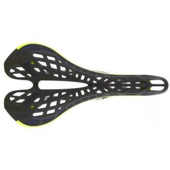 Tioga Spyder Twin Tail 2 CRMO Sella con Colorazione Neon Gialla