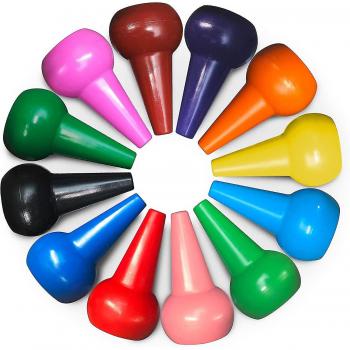 Mini Crayons à Doigts pour Bébé – Lavable & Sans Risque