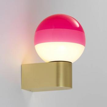 Iluminación Ambiental Marset Dipping Light A1, Color Rosa y Oro
