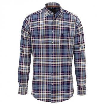 Camicia a maniche lunghe Fynch Hatton Navy M