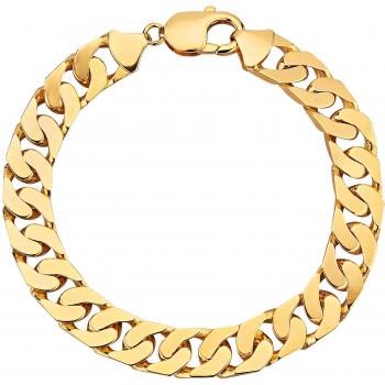 KLiNGEL Luxuspanzerarmband vergoldet