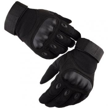 PU-Leder Rennhandschuhe mit Touchscreen-Funktion