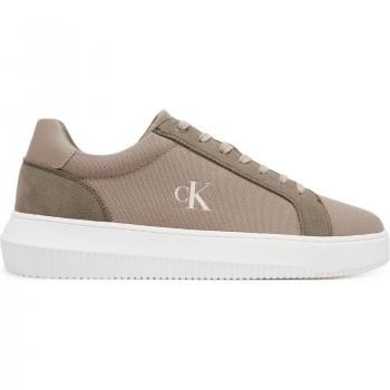 Calvin Klein Jeans Halbschuh Chunky Cupsole in Braun – Modell YM0YM01219