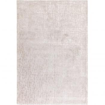 Viskose Argent Tapis de Salon Novatrend 160x230 cm