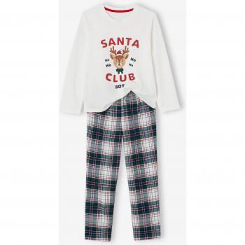 Traje de Navidad VERTBAUDET Niño “Santa Club” – Versión Cruda