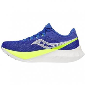 Saucony Endorphin Pro 4 Men’s Ultra‑Fast Racing Shoe – Blue, 13 (US)
