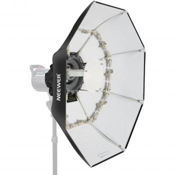 Dish Softbox Pieghevole Neewer Ottagonale con Disco Riflettente Frontale