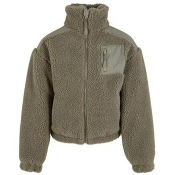 Giacca Sherpa Mix per Ragazze Urban Classics 122-128 cm