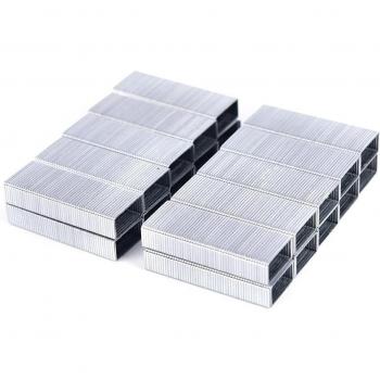 1000 Pcs Silver Stainless Steel Staples for Office Use Size 12