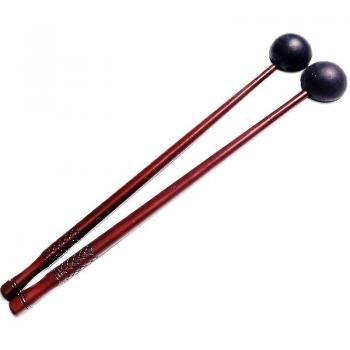 Sticks de batterie en caoutchouc doux à tête ronde, idéal pour keyboars et log drums