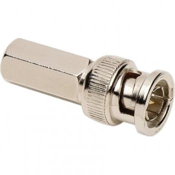 100 STÜCKE BNC-Stecker für CCTV Koaxialstecker RG59