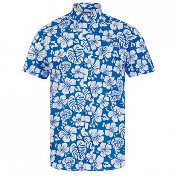 Tokyo Laundry Men's Casual Blue Button-Up Shirt