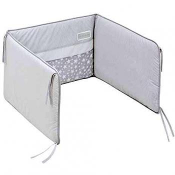 Protector de cuna 60 Cambrass Star, gris