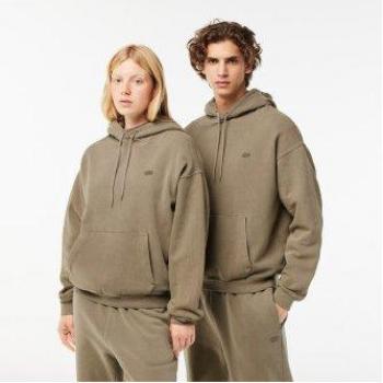 Sudadera Jogger Loose Fit Lacoste Kaki (XL)